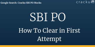 How to clear SBI PO in first attempt