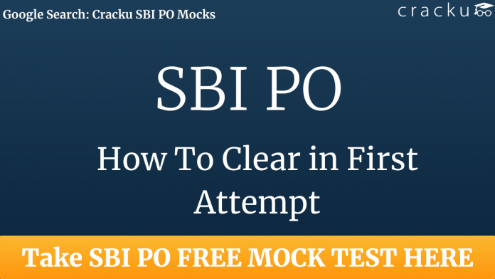 How to clear SBI PO in first attempt