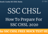 How to prepare for SSC CHSL 2020