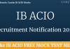 ib acio recruitment 2020