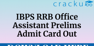 ibps rrb office assistant prelims admit card