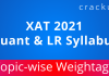 XAT 2021 Quant & LR Syllabus