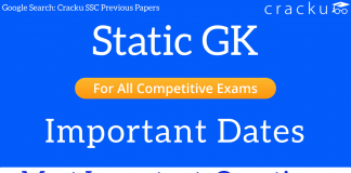 gk questions on Important Dates
