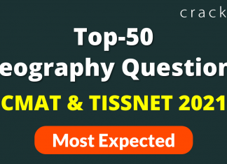 Geography Questions CMAT & TISSNET