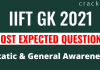 IIFT GK Questions