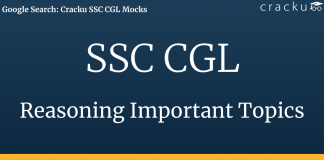 SSC CGL Reasoning important topics