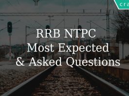 rrb ntpc most expected & asked questions