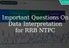 rrb ntpc data interpretation questions