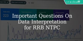 rrb ntpc data interpretation questions