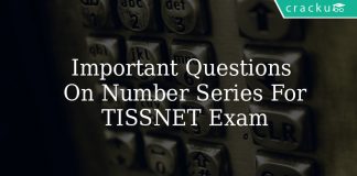 Important Questions On Number Series For TISSNET Exam