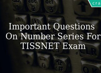 Important Questions On Number Series For TISSNET Exam