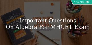 Important Questions On Algebra For MAH MBA CET Exam