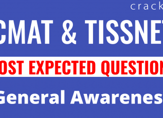 CMAT & TISSNET GK Questions