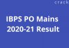 IBPS PO Mains result