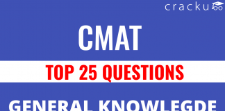 TOP 25 CMAT GK QUESTIONS