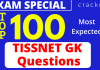 Top-100 TISSNET Questions