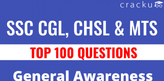 General awareness questions | Top 100 general awareness questions