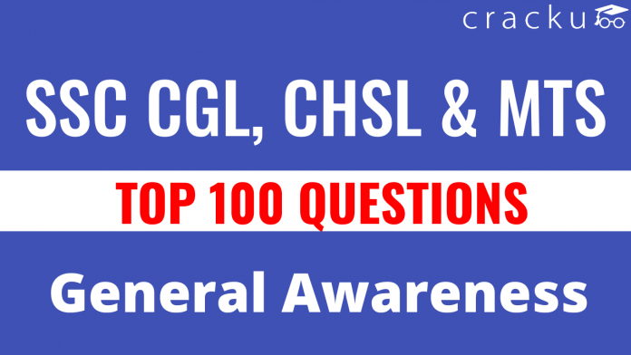 General awareness questions | Top 100 general awareness questions