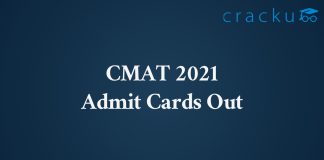 CMAT Admit cards