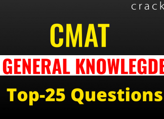 CMAT GK QUESTIONS