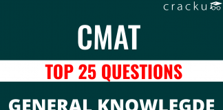 CMAT GK QUESTIONS