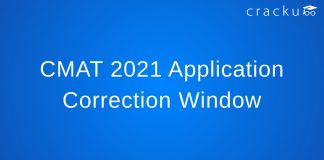 CMAT Application form correction