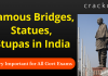 Famous Bridges, Statues, Stupas in India Download PDF