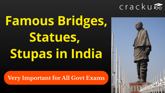 Famous Bridges, Statues, Stupas in India Download PDF