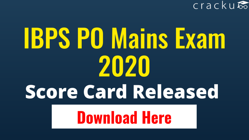 IBPS PO 2020 Mains Scorecard Released | Check Out Scores For Interview