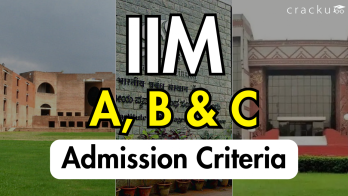 IIM ABC Admission Criteria