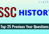 SSC History Questions