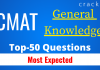 Top-50 CMAT GK Questions