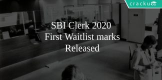 SBI Clerk 2020 Waiting List Released