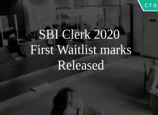 SBI Clerk 2020 Waiting List Released
