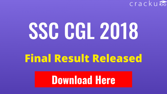 SSC CGL 2018 Final Result