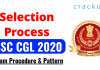 SSC CGL 2020 Selection Process