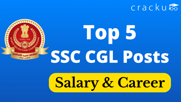 Top 5 posts in SSC CGL 2020