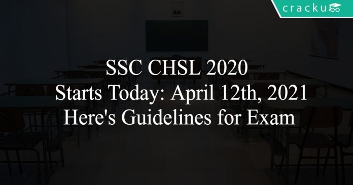 SSC CHSL 2020 EXAM