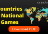 List of countries and their national games