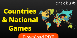 List of countries and their national games