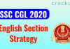 SSC CGL 2020 English Section Strategy