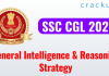 SSC CGL 2020 General Intelligence & Reasoning Strategy