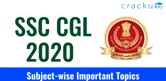 SSC CGL 2020 Subject-wise Important Topics