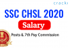 SSC CHSL 2020 Salary