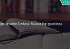 Critical reasoning in CAT VARC