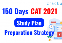 150 Days CAT 2021 Study Plan