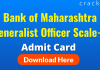 BOM Generalist Officer Scale-II
