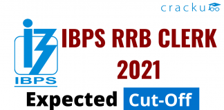 IBPS RRB CLERK 2021 EXPECTED CUT OFF 2021
