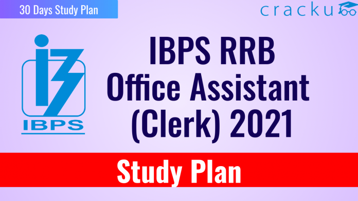 IBPS RRB Office Assistant (Clerk) Study Plan