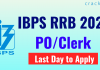 IBPS RRB PO Clerk Last Day to Apply